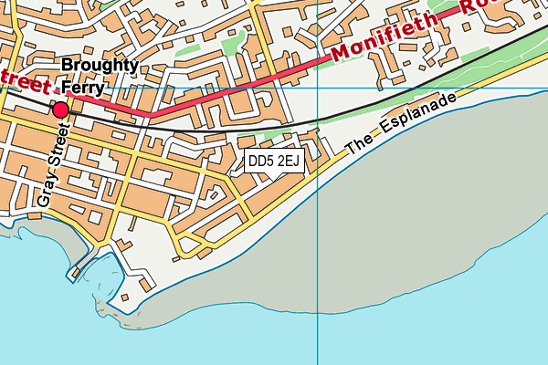 DD5 2EJ map - OS VectorMap District (Ordnance Survey) DD5 2EJ map - OS VectorMap District (Ordnance Survey)
