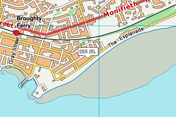 DD5 2EL map - OS VectorMap District (Ordnance Survey) DD5 2EL map - OS VectorMap District (Ordnance Survey)