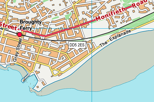 DD5 2ES map - OS VectorMap District (Ordnance Survey) DD5 2ES map - OS VectorMap District (Ordnance Survey)