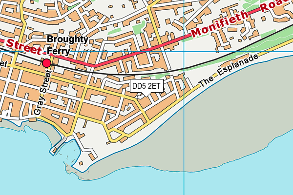 DD5 2ET map - OS VectorMap District (Ordnance Survey) DD5 2ET map - OS VectorMap District (Ordnance Survey)