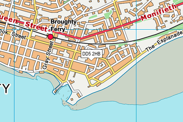 DD5 2HB map - OS VectorMap District (Ordnance Survey) DD5 2HB map - OS VectorMap District (Ordnance Survey)