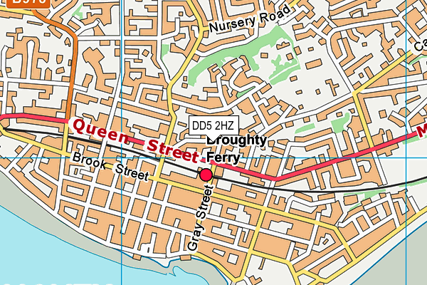 DD5 2HZ map - OS VectorMap District (Ordnance Survey) DD5 2HZ map - OS VectorMap District (Ordnance Survey)