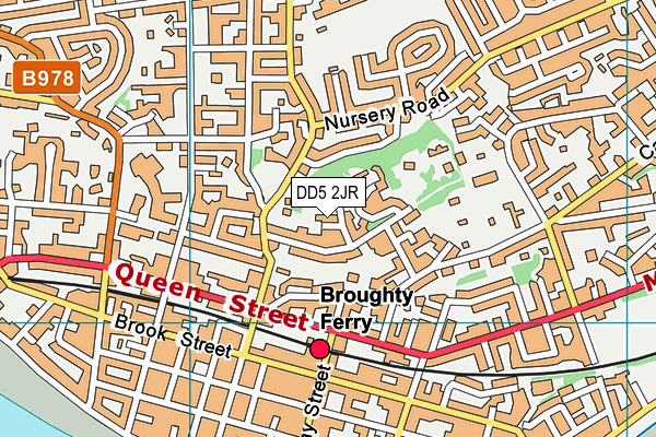 DD5 2JR map - OS VectorMap District (Ordnance Survey) DD5 2JR map - OS VectorMap District (Ordnance Survey)