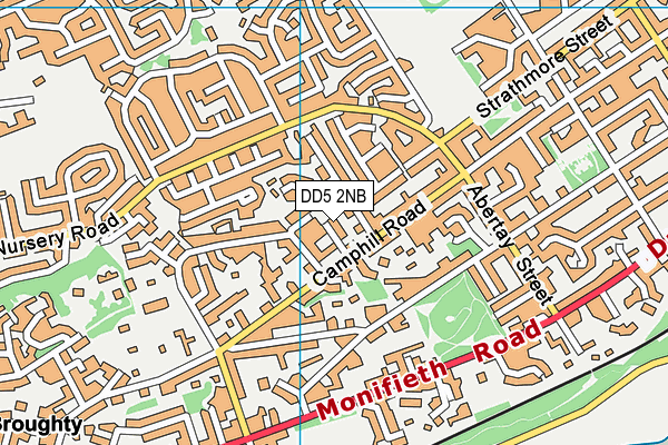 DD5 2NB map - OS VectorMap District (Ordnance Survey) DD5 2NB map - OS VectorMap District (Ordnance Survey)