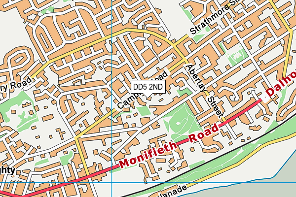 DD5 2ND map - OS VectorMap District (Ordnance Survey) DD5 2ND map - OS VectorMap District (Ordnance Survey)
