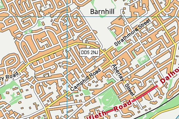 DD5 2NJ map - OS VectorMap District (Ordnance Survey) DD5 2NJ map - OS VectorMap District (Ordnance Survey)