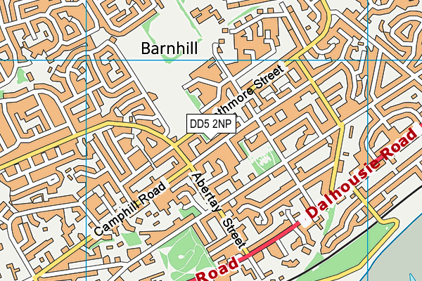 DD5 2NP map - OS VectorMap District (Ordnance Survey) DD5 2NP map - OS VectorMap District (Ordnance Survey)