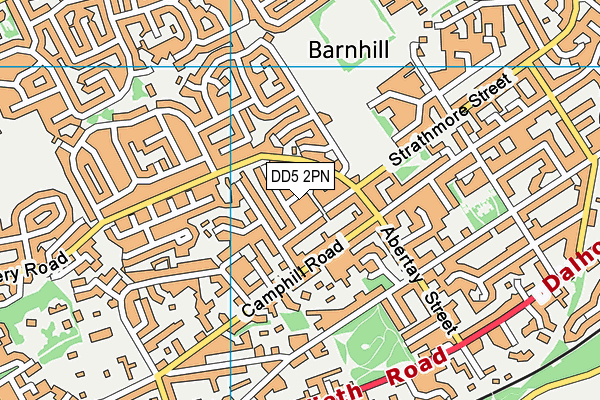 DD5 2PN map - OS VectorMap District (Ordnance Survey) DD5 2PN map - OS VectorMap District (Ordnance Survey)
