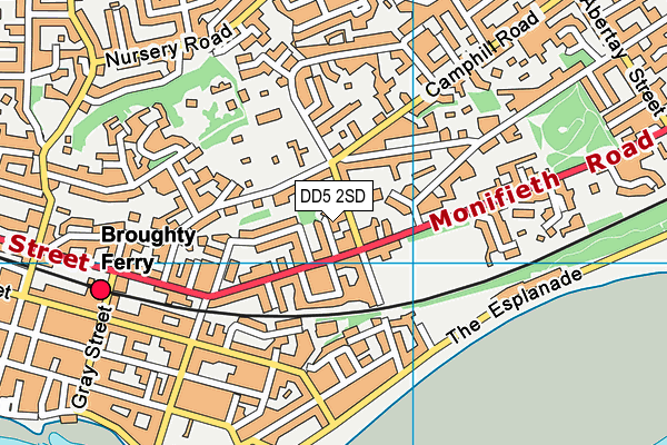 DD5 2SD map - OS VectorMap District (Ordnance Survey) DD5 2SD map - OS VectorMap District (Ordnance Survey)
