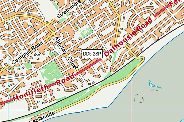 DD5 2SP map - OS VectorMap District (Ordnance Survey) DD5 2SP map - OS VectorMap District (Ordnance Survey)