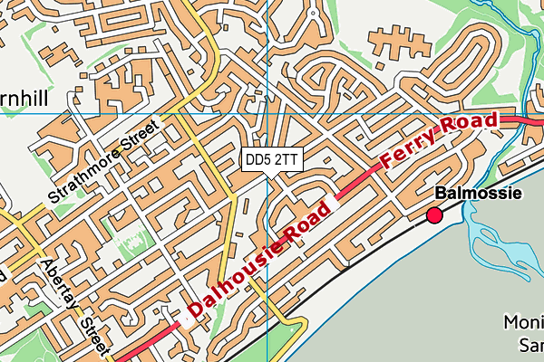 DD5 2TT map - OS VectorMap District (Ordnance Survey) DD5 2TT map - OS VectorMap District (Ordnance Survey)