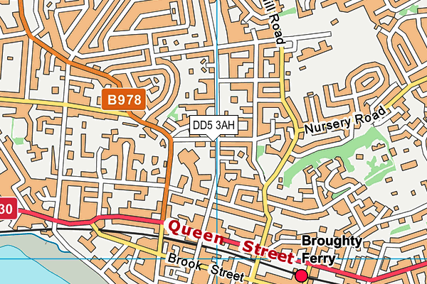 DD5 3AH map - OS VectorMap District (Ordnance Survey) DD5 3AH map - OS VectorMap District (Ordnance Survey)