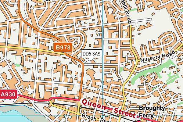 DD5 3AS map - OS VectorMap District (Ordnance Survey) DD5 3AS map - OS VectorMap District (Ordnance Survey)