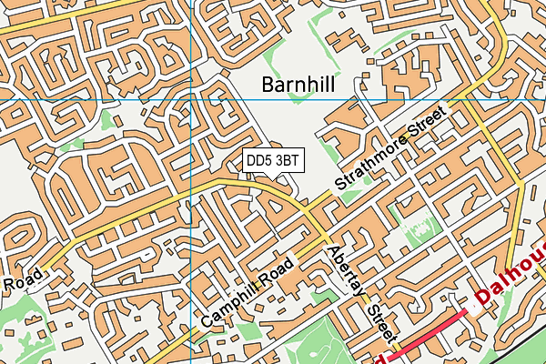 DD5 3BT map - OS VectorMap District (Ordnance Survey) DD5 3BT map - OS VectorMap District (Ordnance Survey)