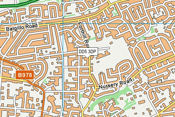 DD5 3DP map - OS VectorMap District (Ordnance Survey) DD5 3DP map - OS VectorMap District (Ordnance Survey)