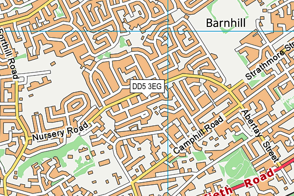 DD5 3EG map - OS VectorMap District (Ordnance Survey) DD5 3EG map - OS VectorMap District (Ordnance Survey)