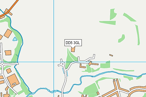 DD5 3GL map - OS VectorMap District (Ordnance Survey) DD5 3GL map - OS VectorMap District (Ordnance Survey)