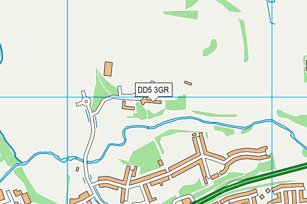 DD5 3GR map - OS VectorMap District (Ordnance Survey) DD5 3GR map - OS VectorMap District (Ordnance Survey)