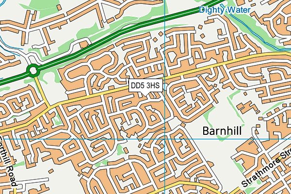 DD5 3HS map - OS VectorMap District (Ordnance Survey) DD5 3HS map - OS VectorMap District (Ordnance Survey)