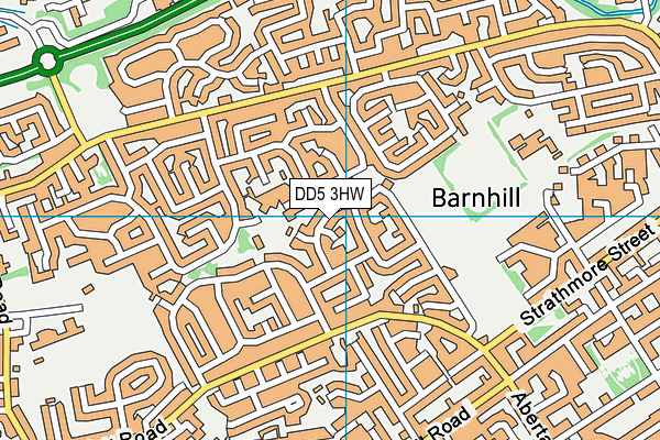 DD5 3HW map - OS VectorMap District (Ordnance Survey) DD5 3HW map - OS VectorMap District (Ordnance Survey)
