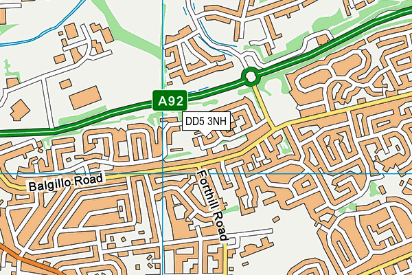 DD5 3NH map - OS VectorMap District (Ordnance Survey) DD5 3NH map - OS VectorMap District (Ordnance Survey)