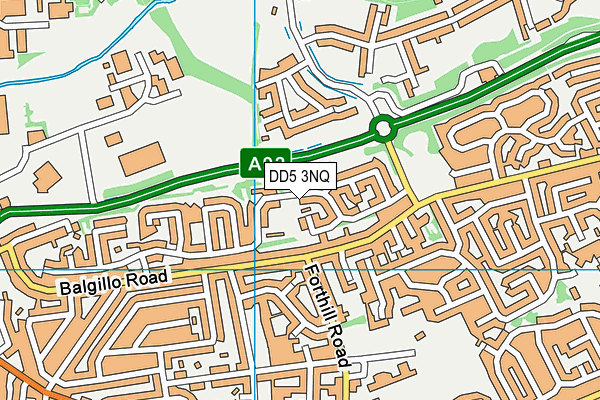 DD5 3NQ map - OS VectorMap District (Ordnance Survey) DD5 3NQ map - OS VectorMap District (Ordnance Survey)