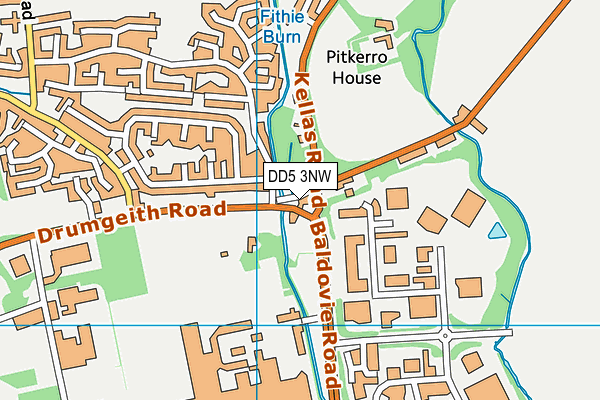 DD5 3NW map - OS VectorMap District (Ordnance Survey) DD5 3NW map - OS VectorMap District (Ordnance Survey)