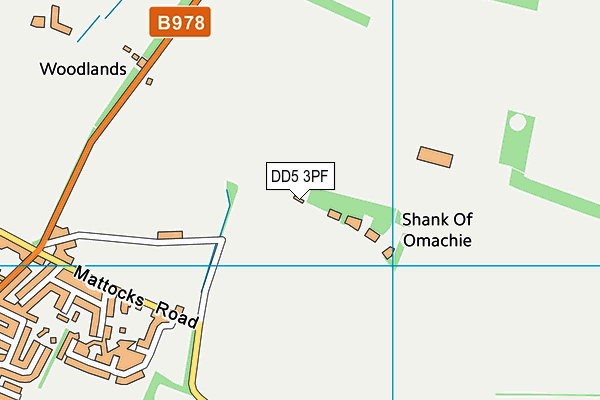 DD5 3PF map - OS VectorMap District (Ordnance Survey) DD5 3PF map - OS VectorMap District (Ordnance Survey)