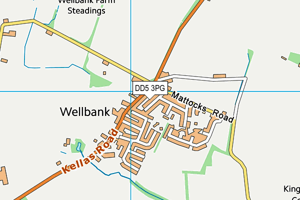 DD5 3PG map - OS VectorMap District (Ordnance Survey) DD5 3PG map - OS VectorMap District (Ordnance Survey)