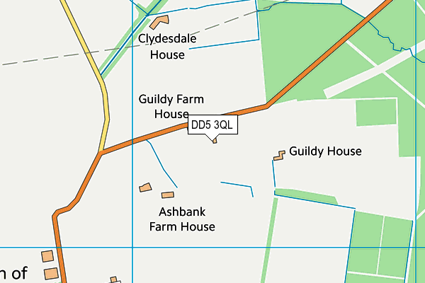 DD5 3QL map - OS VectorMap District (Ordnance Survey) DD5 3QL map - OS VectorMap District (Ordnance Survey)
