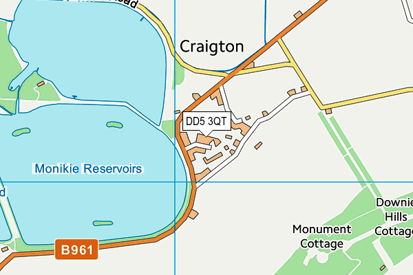 DD5 3QT map - OS VectorMap District (Ordnance Survey) DD5 3QT map - OS VectorMap District (Ordnance Survey)