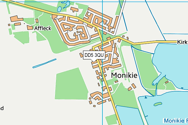 DD5 3QU map - OS VectorMap District (Ordnance Survey) DD5 3QU map - OS VectorMap District (Ordnance Survey)
