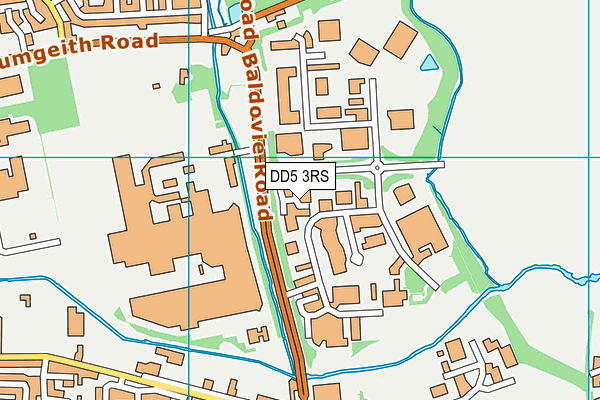 DD5 3RS map - OS VectorMap District (Ordnance Survey) DD5 3RS map - OS VectorMap District (Ordnance Survey)