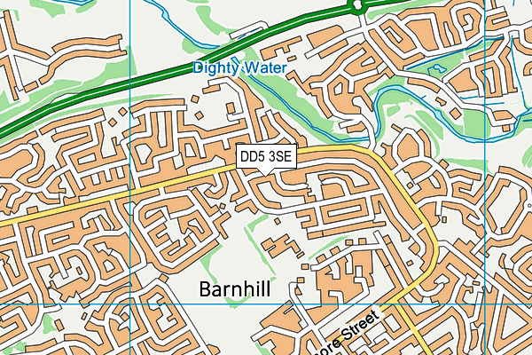 DD5 3SE map - OS VectorMap District (Ordnance Survey) DD5 3SE map - OS VectorMap District (Ordnance Survey)
