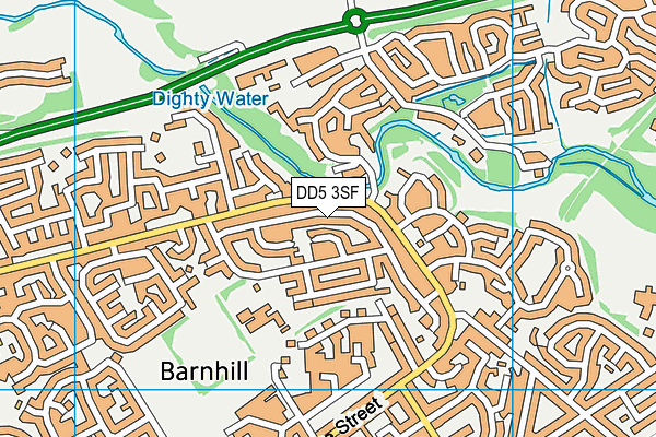 DD5 3SF map - OS VectorMap District (Ordnance Survey) DD5 3SF map - OS VectorMap District (Ordnance Survey)