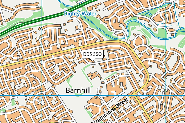 DD5 3SQ map - OS VectorMap District (Ordnance Survey) DD5 3SQ map - OS VectorMap District (Ordnance Survey)