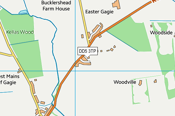 DD5 3TP map - OS VectorMap District (Ordnance Survey) DD5 3TP map - OS VectorMap District (Ordnance Survey)