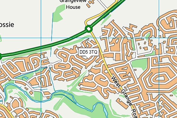 DD5 3TQ map - OS VectorMap District (Ordnance Survey) DD5 3TQ map - OS VectorMap District (Ordnance Survey)