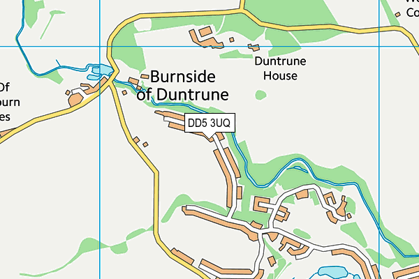 DD5 3UQ map - OS VectorMap District (Ordnance Survey)