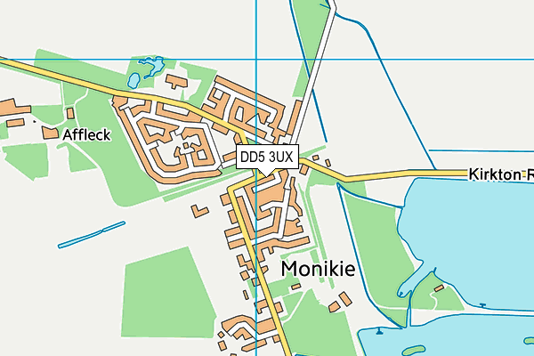 DD5 3UX map - OS VectorMap District (Ordnance Survey) DD5 3UX map - OS VectorMap District (Ordnance Survey)