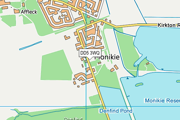 DD5 3WQ map - OS VectorMap District (Ordnance Survey) DD5 3WQ map - OS VectorMap District (Ordnance Survey)