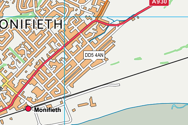 DD5 4AN map - OS VectorMap District (Ordnance Survey) DD5 4AN map - OS VectorMap District (Ordnance Survey)