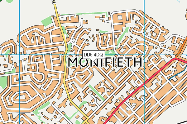 DD5 4DQ map - OS VectorMap District (Ordnance Survey) DD5 4DQ map - OS VectorMap District (Ordnance Survey)