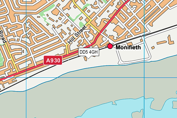 DD5 4GH map - OS VectorMap District (Ordnance Survey) DD5 4GH map - OS VectorMap District (Ordnance Survey)