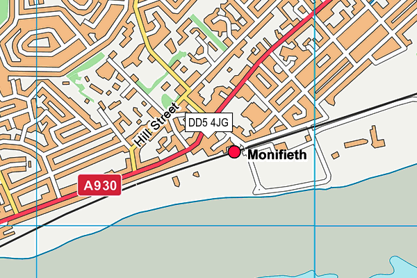 DD5 4JG map - OS VectorMap District (Ordnance Survey) DD5 4JG map - OS VectorMap District (Ordnance Survey)