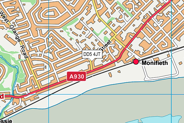DD5 4JT map - OS VectorMap District (Ordnance Survey) DD5 4JT map - OS VectorMap District (Ordnance Survey)