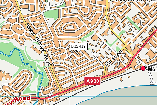 DD5 4JY map - OS VectorMap District (Ordnance Survey) DD5 4JY map - OS VectorMap District (Ordnance Survey)
