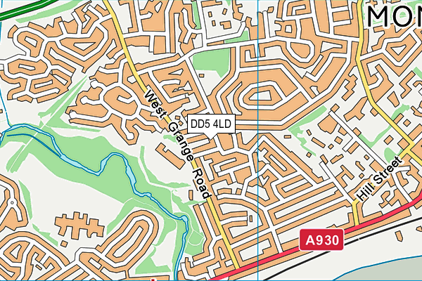 DD5 4LD map - OS VectorMap District (Ordnance Survey) DD5 4LD map - OS VectorMap District (Ordnance Survey)