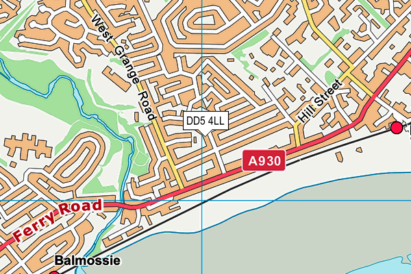 DD5 4LL map - OS VectorMap District (Ordnance Survey) DD5 4LL map - OS VectorMap District (Ordnance Survey)