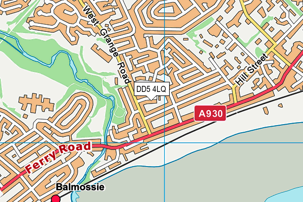 DD5 4LQ map - OS VectorMap District (Ordnance Survey) DD5 4LQ map - OS VectorMap District (Ordnance Survey)